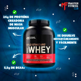 Gold Standard 100% Whey 5 Lb Proteína aislada – Optimum Nutrition