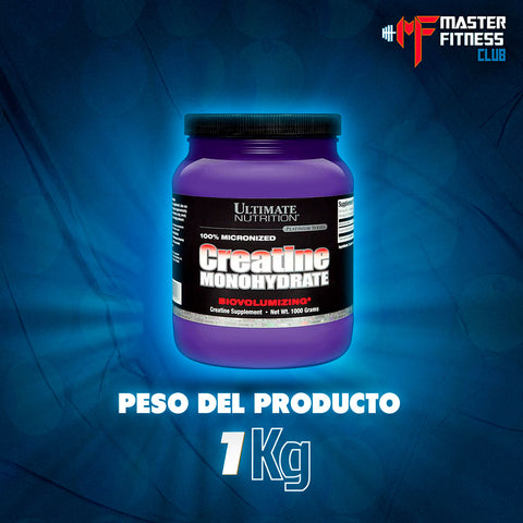 1 kilo Creatina Monohidratada – Ultimate Nutrition