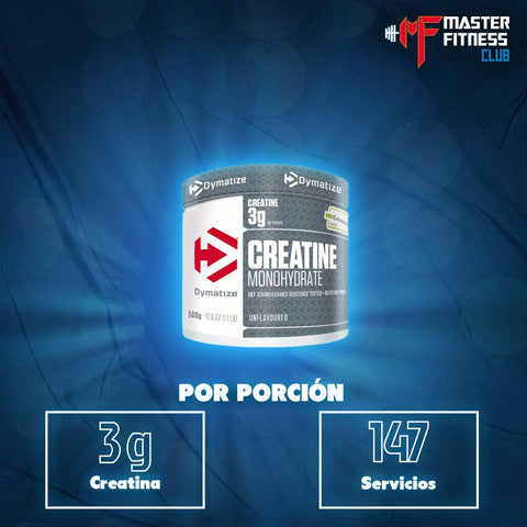 Creatina Monohidratada Creapure 500g Dymatize