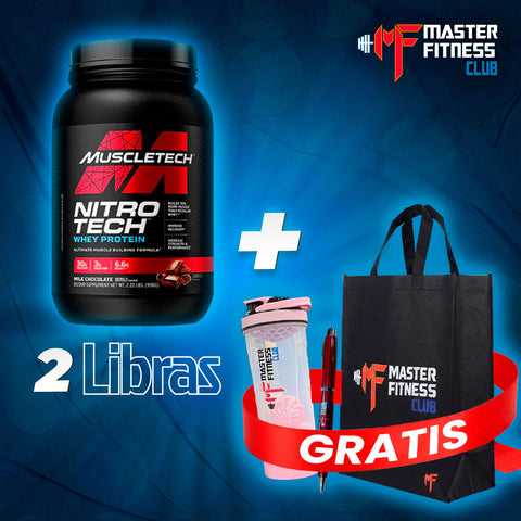 Proteína Nitro-Tech 100% Whey Gold MuscleTech 2 Lb