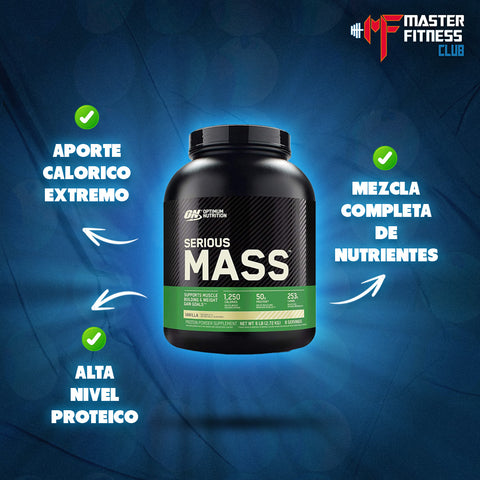 Serious Mass 6Lb Optimum Nutrition Ganador de peso