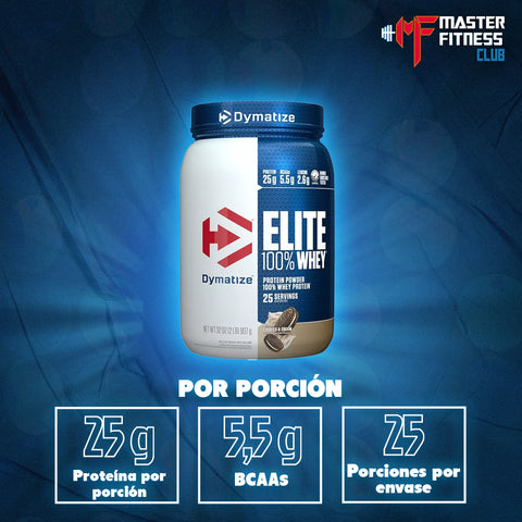 Proteína Elite 100% Whey 2lb Dymatize