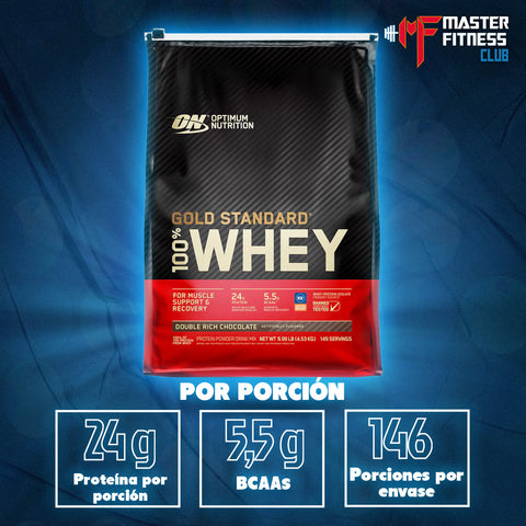 Gold Standard 100% Whey 10 Lb Proteína aislada – Optimum Nutrition