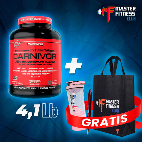Carnivor Proteína Isolada 100% Res | Chocolate | 4.19 Lbs