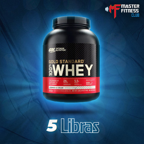 Gold Standard 100% Whey 5 Lb Proteína aislada – Optimum Nutrition