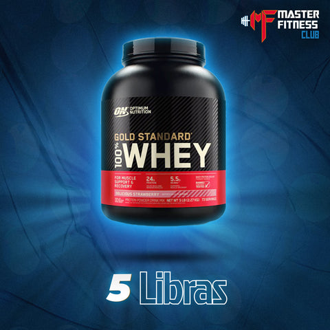 Gold Standard 100% Whey 5 Lb Proteína aislada – Optimum Nutrition
